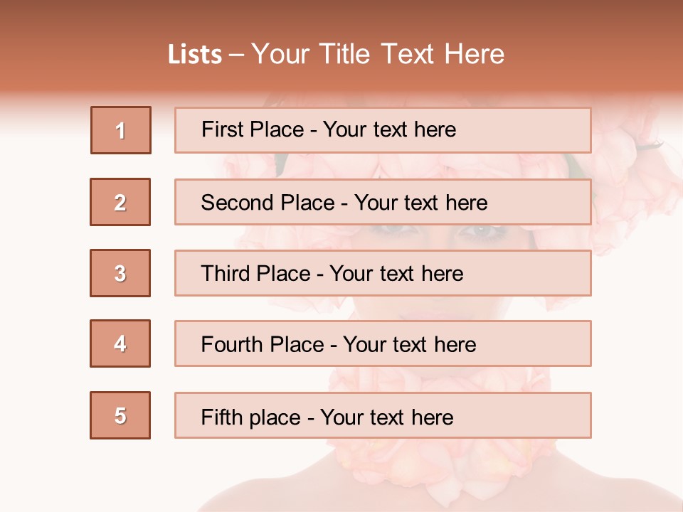 Decoration Pleasure Romantic PowerPoint Template