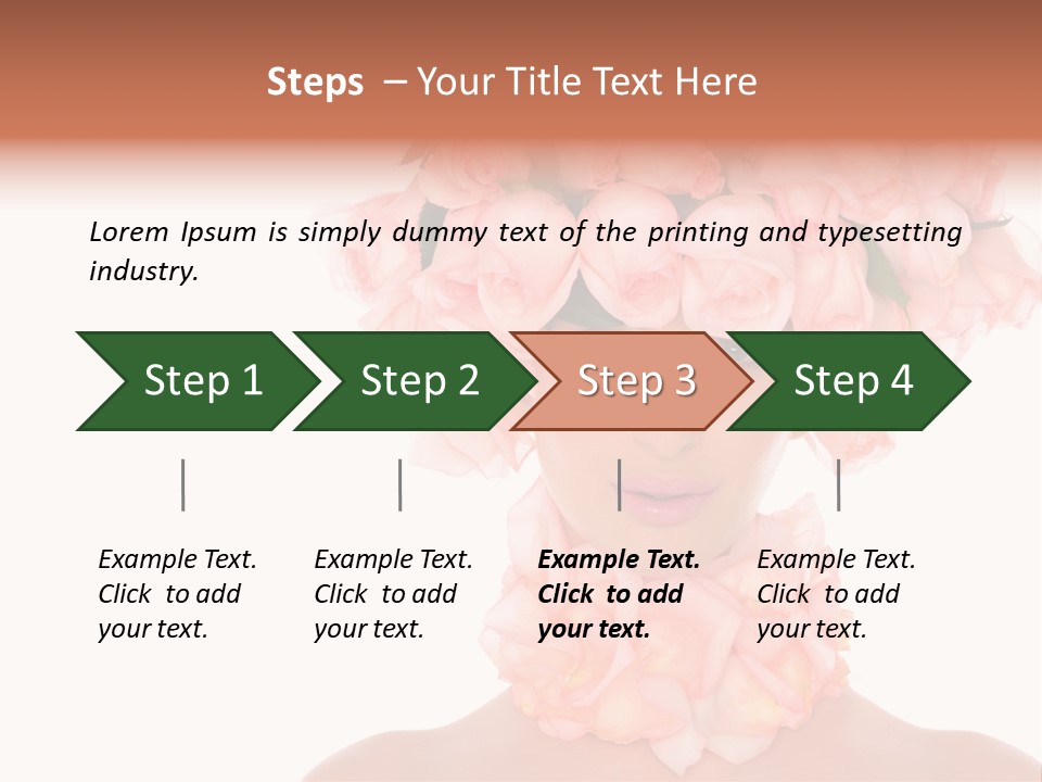 Decoration Pleasure Romantic PowerPoint Template