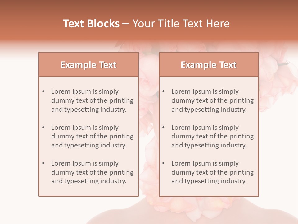 Decoration Pleasure Romantic PowerPoint Template