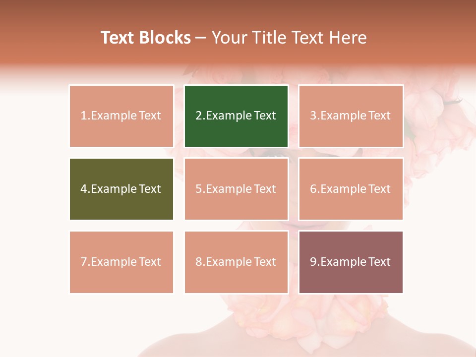 Decoration Pleasure Romantic PowerPoint Template