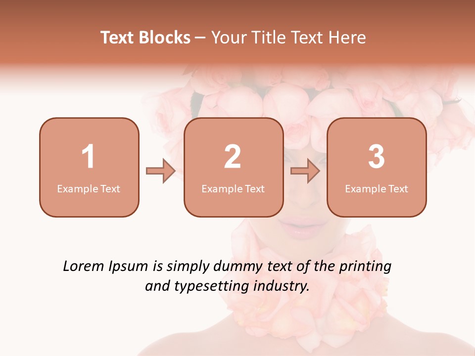 Decoration Pleasure Romantic PowerPoint Template