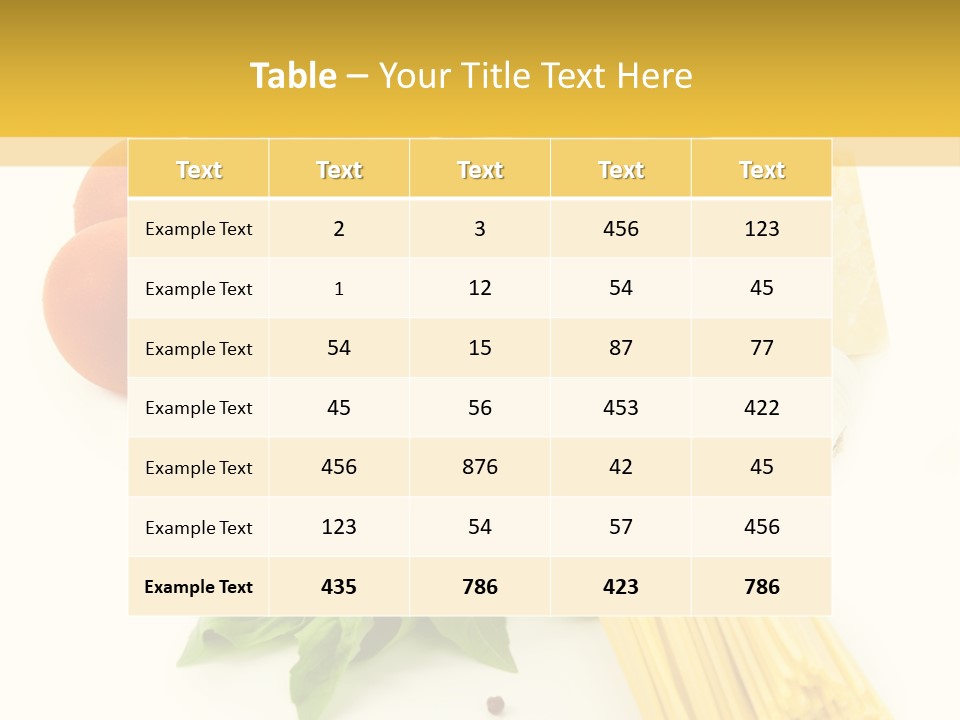 Frame Freshness Local PowerPoint Template