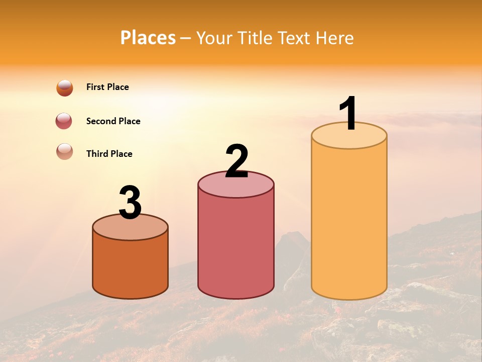 Outdoor Stone Countryside PowerPoint Template