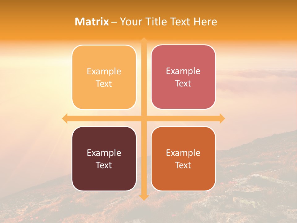 Outdoor Stone Countryside PowerPoint Template