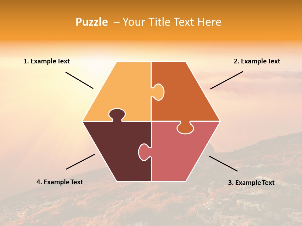 Outdoor Stone Countryside PowerPoint Template