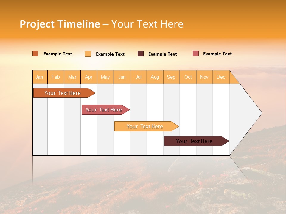 Outdoor Stone Countryside PowerPoint Template