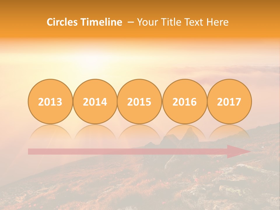 Outdoor Stone Countryside PowerPoint Template