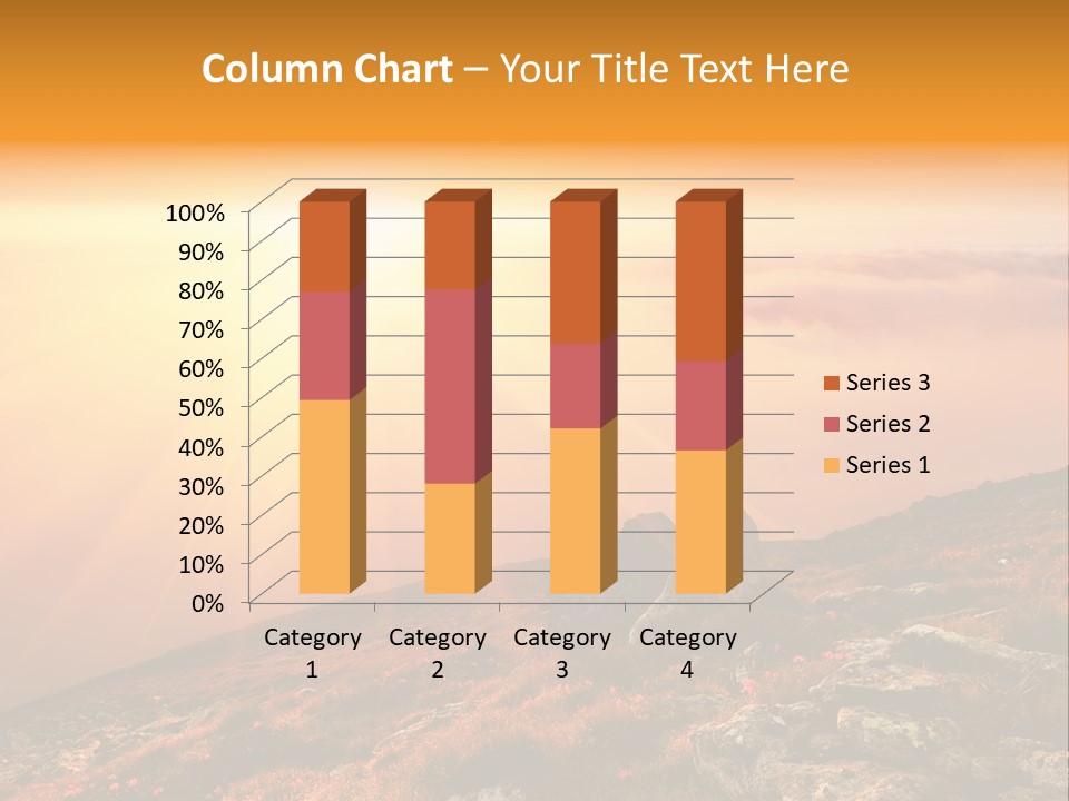 Outdoor Stone Countryside PowerPoint Template