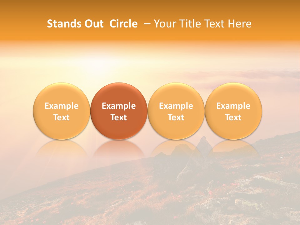 Outdoor Stone Countryside PowerPoint Template