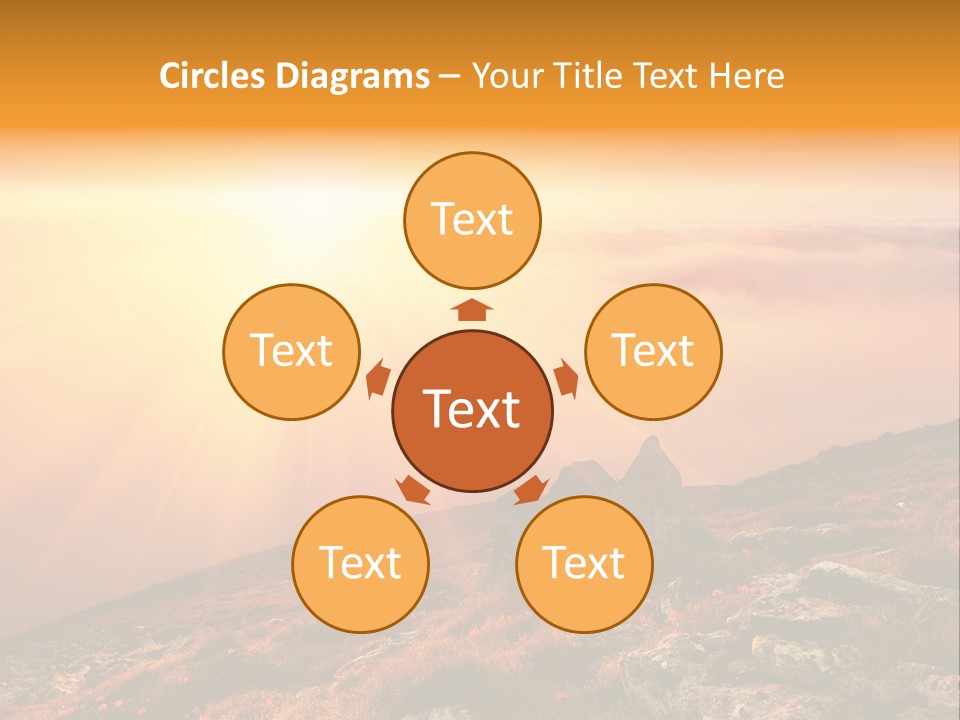 Outdoor Stone Countryside PowerPoint Template