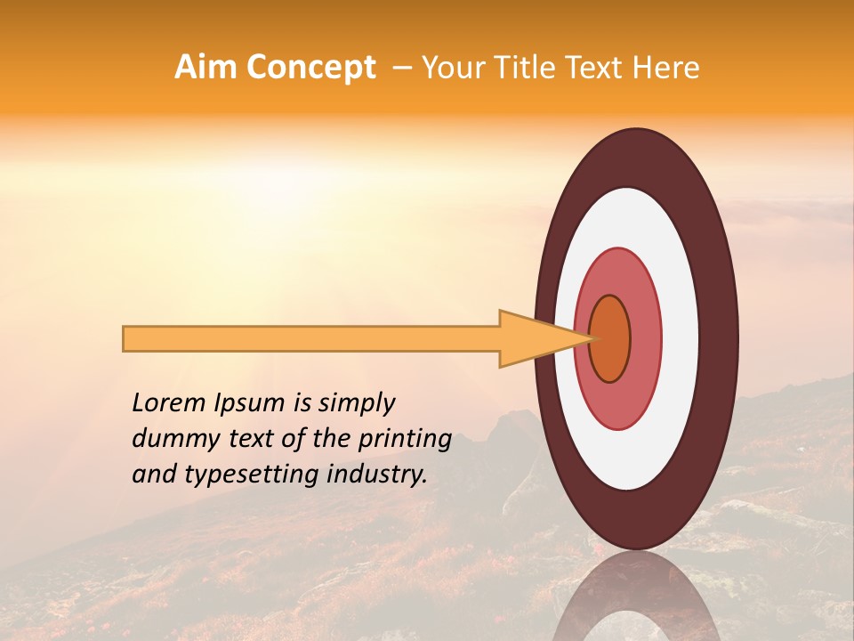 Outdoor Stone Countryside PowerPoint Template