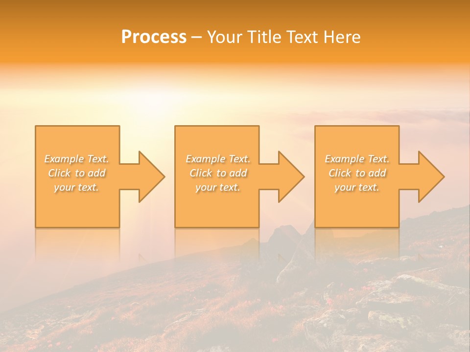 Outdoor Stone Countryside PowerPoint Template
