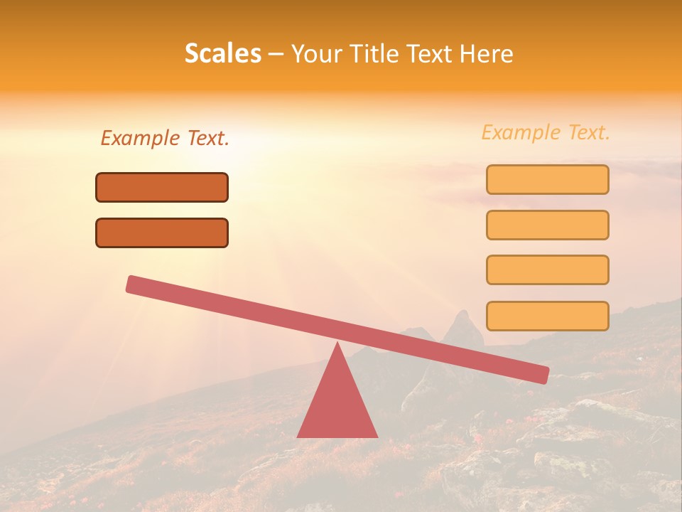 Outdoor Stone Countryside PowerPoint Template