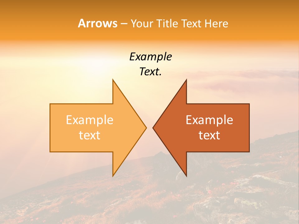 Outdoor Stone Countryside PowerPoint Template