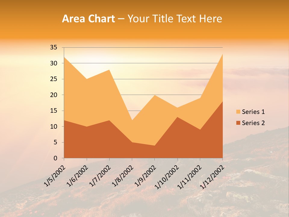 Outdoor Stone Countryside PowerPoint Template