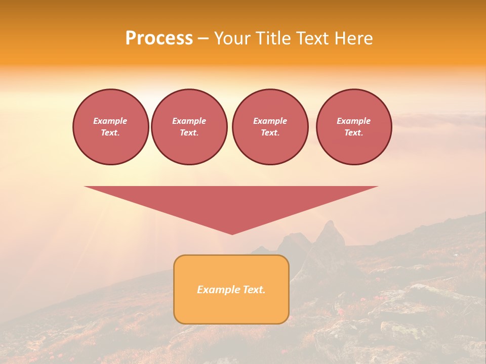 Outdoor Stone Countryside PowerPoint Template
