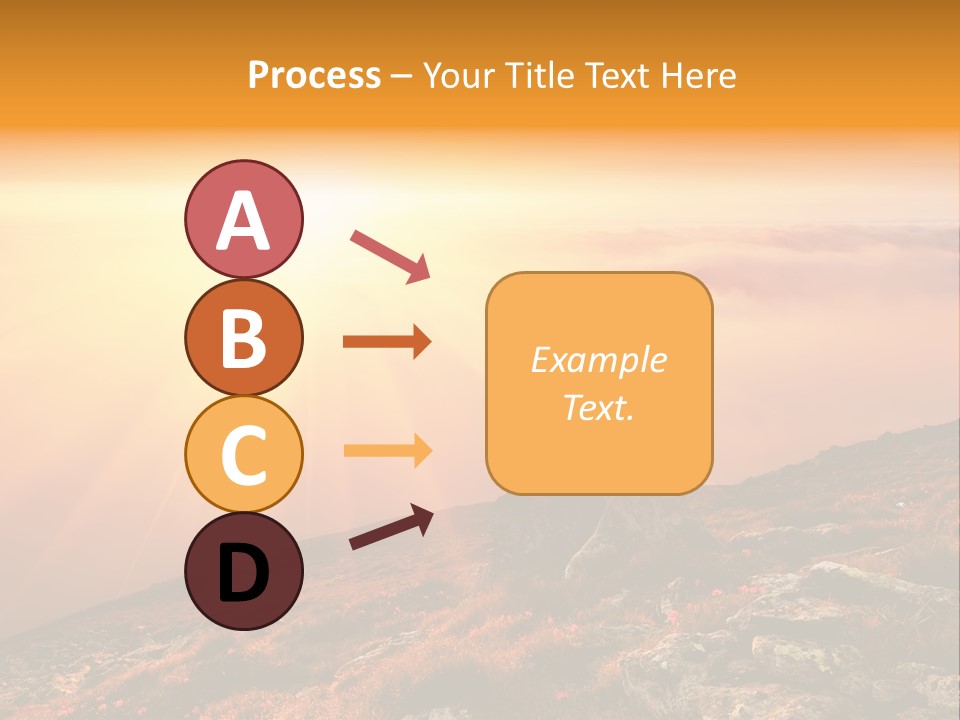 Outdoor Stone Countryside PowerPoint Template