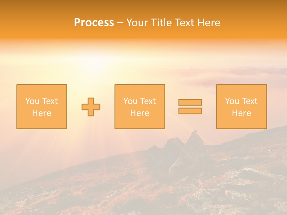 Outdoor Stone Countryside PowerPoint Template