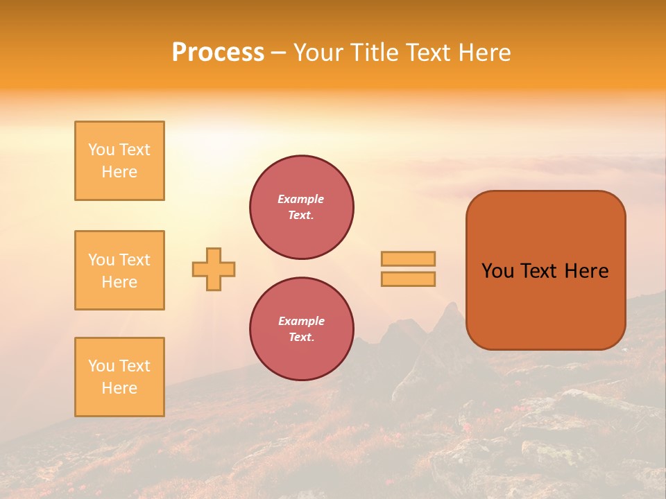 Outdoor Stone Countryside PowerPoint Template