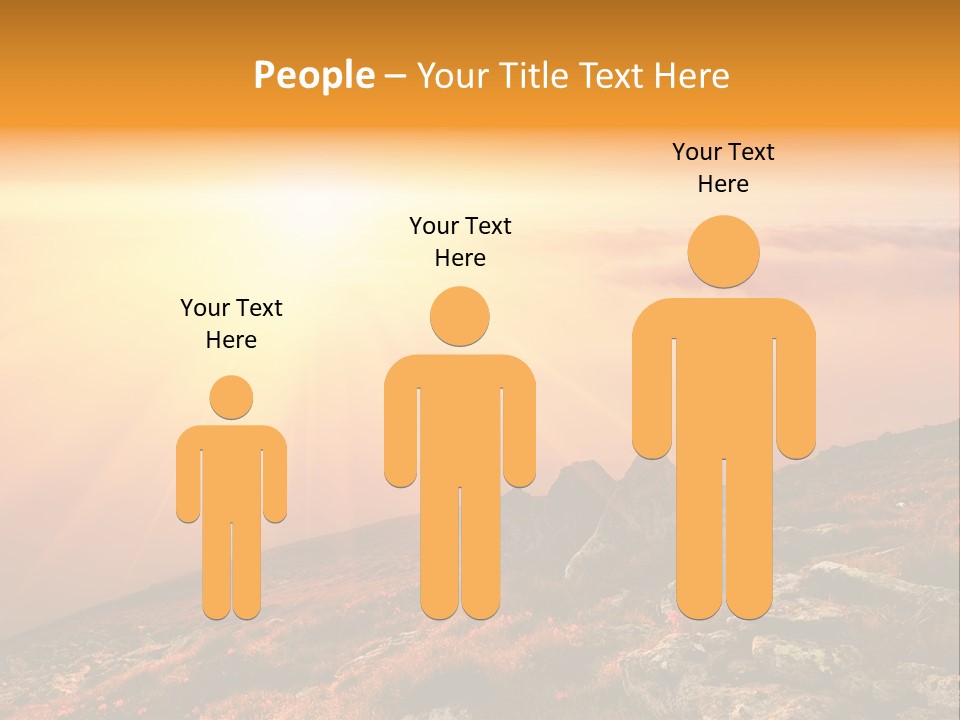 Outdoor Stone Countryside PowerPoint Template