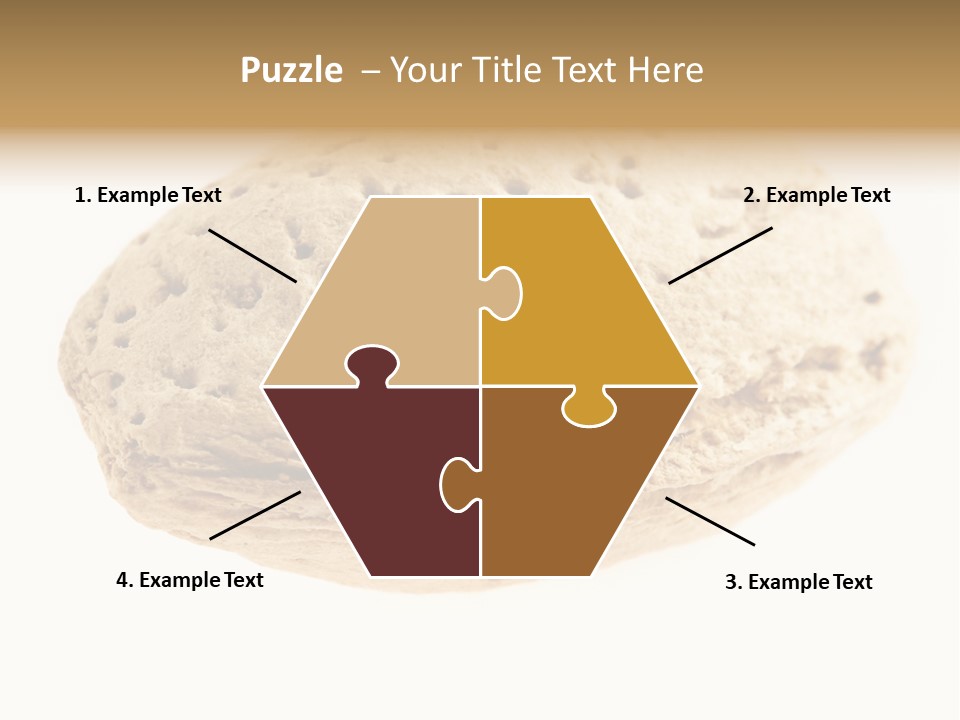 Nut Refreshment Ingredient PowerPoint Template