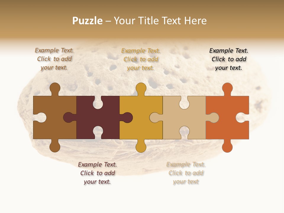 Nut Refreshment Ingredient PowerPoint Template