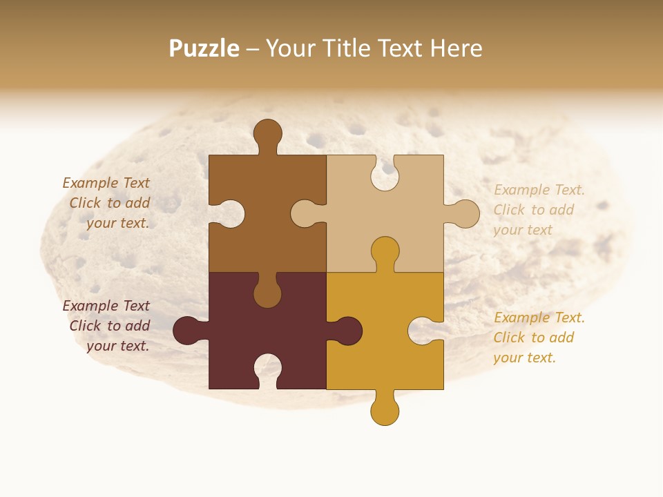 Nut Refreshment Ingredient PowerPoint Template