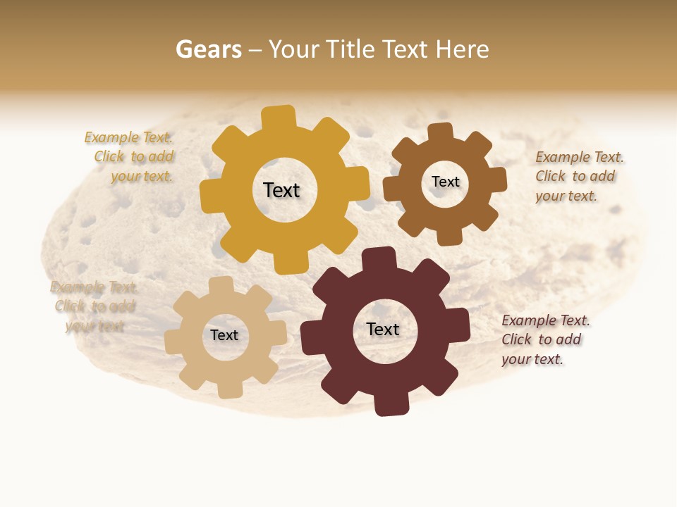 Nut Refreshment Ingredient PowerPoint Template