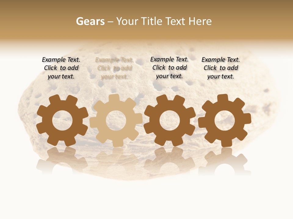 Nut Refreshment Ingredient PowerPoint Template