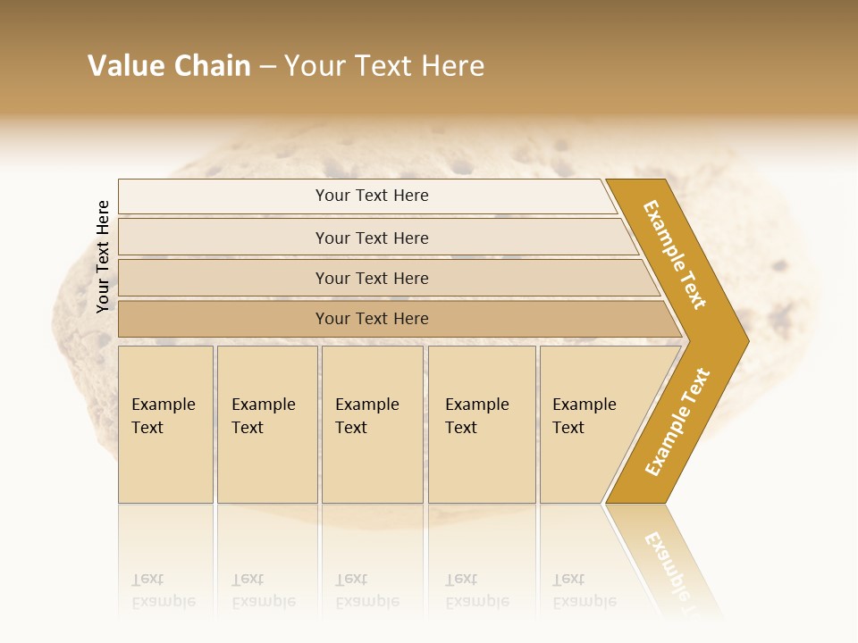 Nut Refreshment Ingredient PowerPoint Template