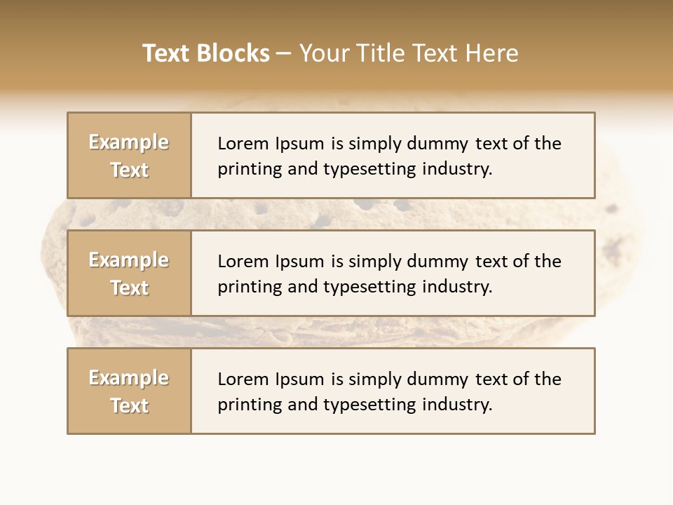 Nut Refreshment Ingredient PowerPoint Template