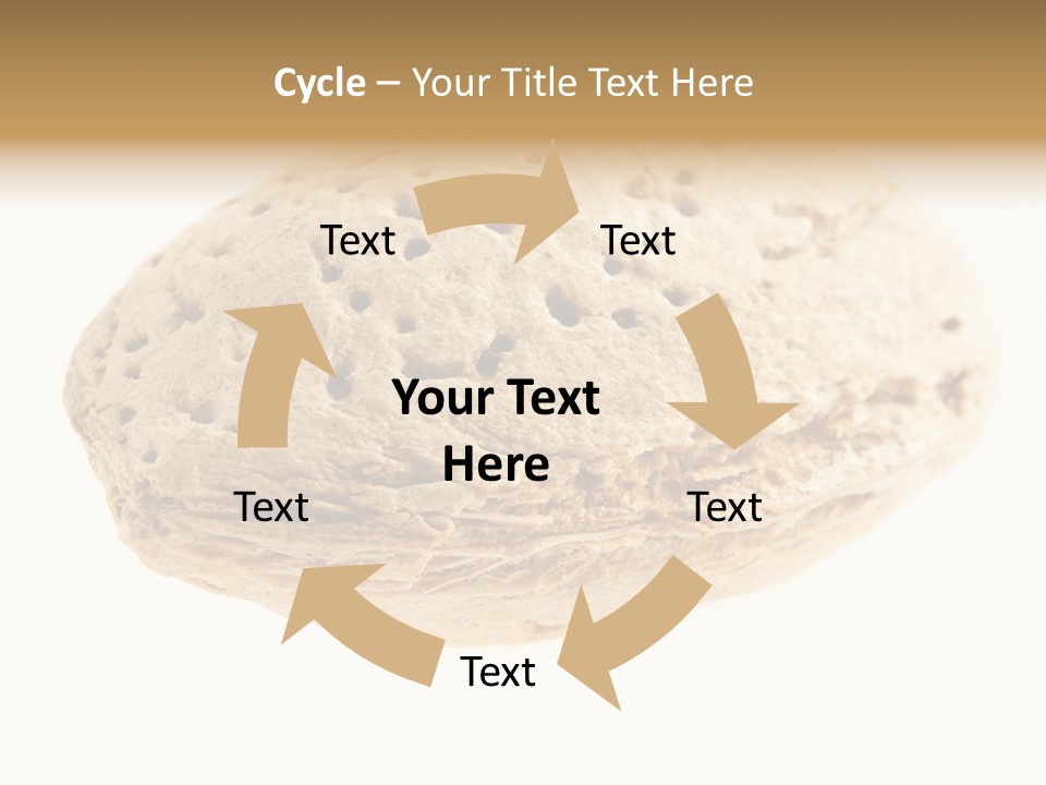 Nut Refreshment Ingredient PowerPoint Template