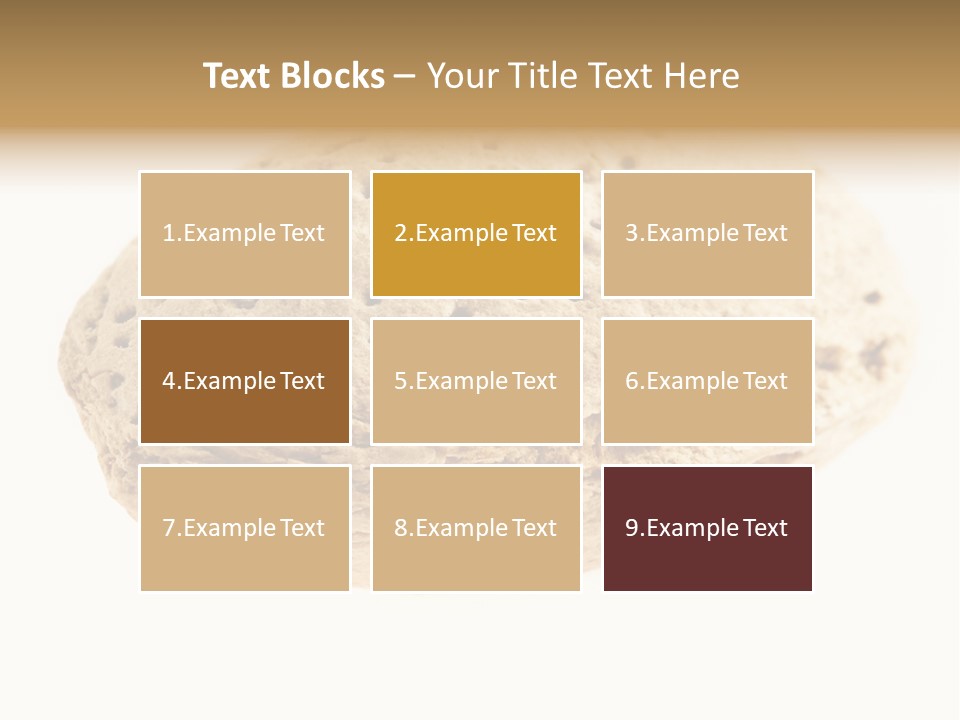 Nut Refreshment Ingredient PowerPoint Template