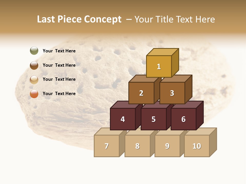 Nut Refreshment Ingredient PowerPoint Template