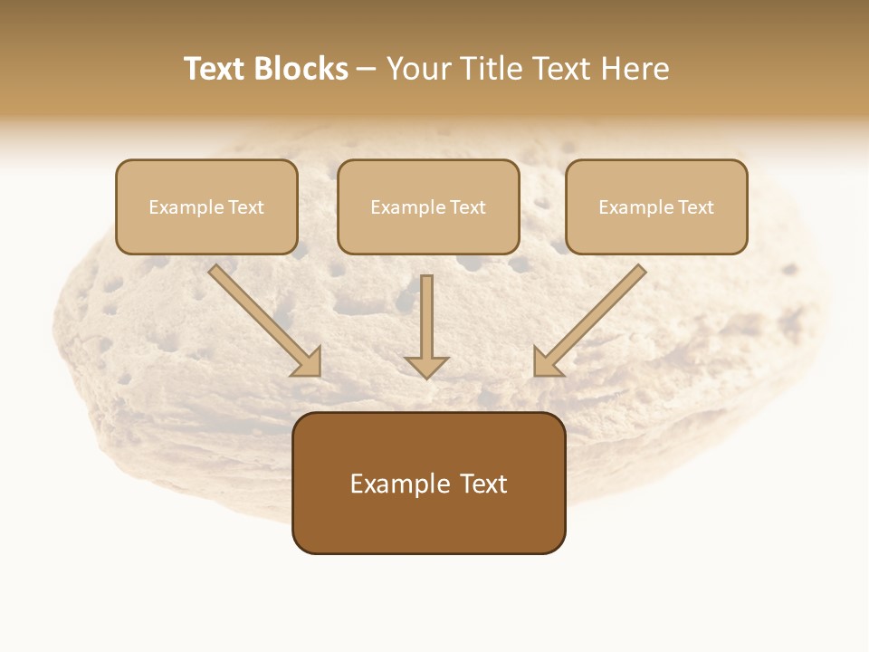 Nut Refreshment Ingredient PowerPoint Template