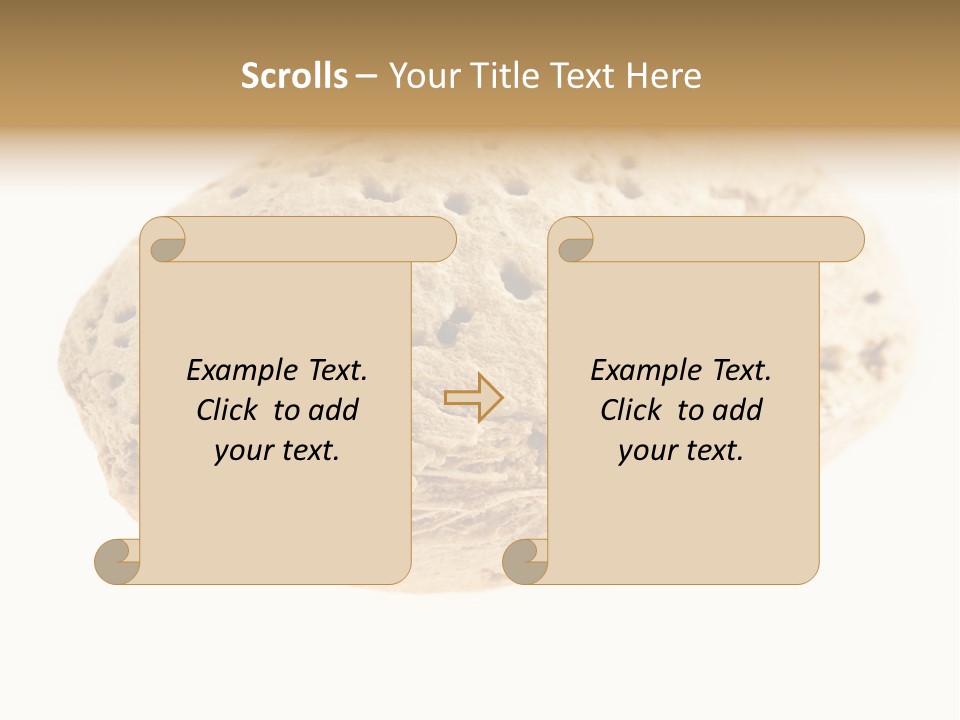 Nut Refreshment Ingredient PowerPoint Template