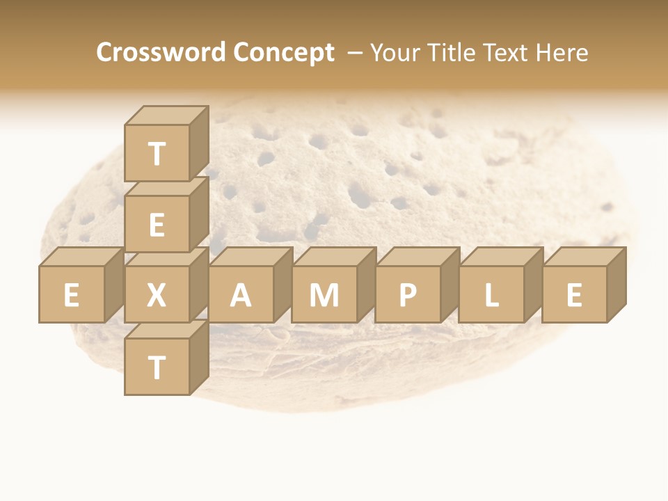 Nut Refreshment Ingredient PowerPoint Template