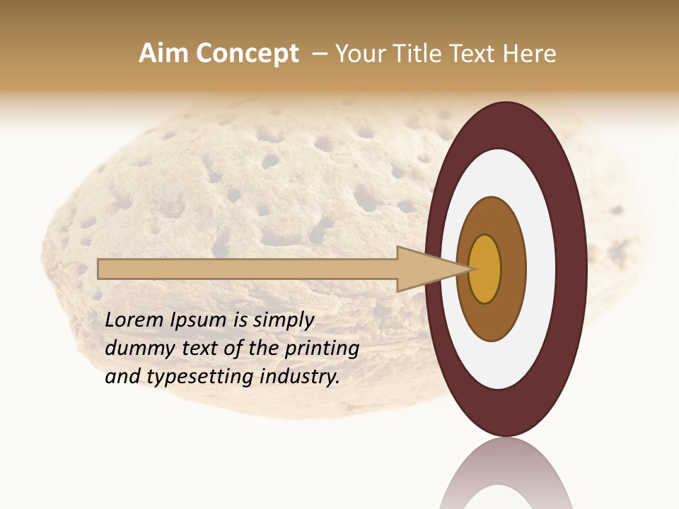Nut Refreshment Ingredient PowerPoint Template