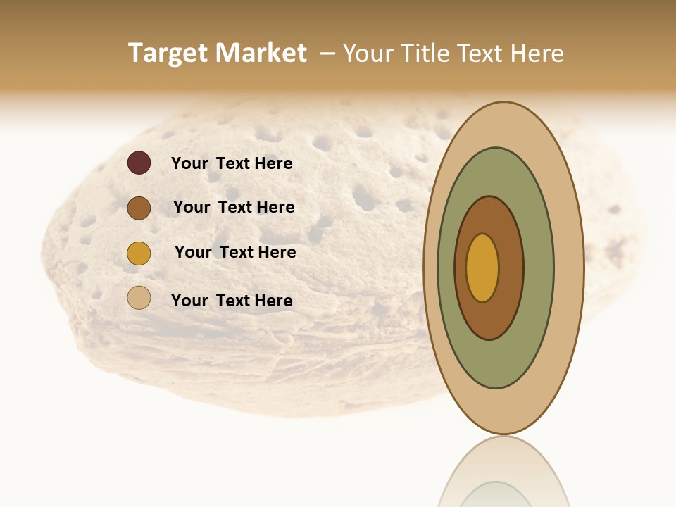 Nut Refreshment Ingredient PowerPoint Template