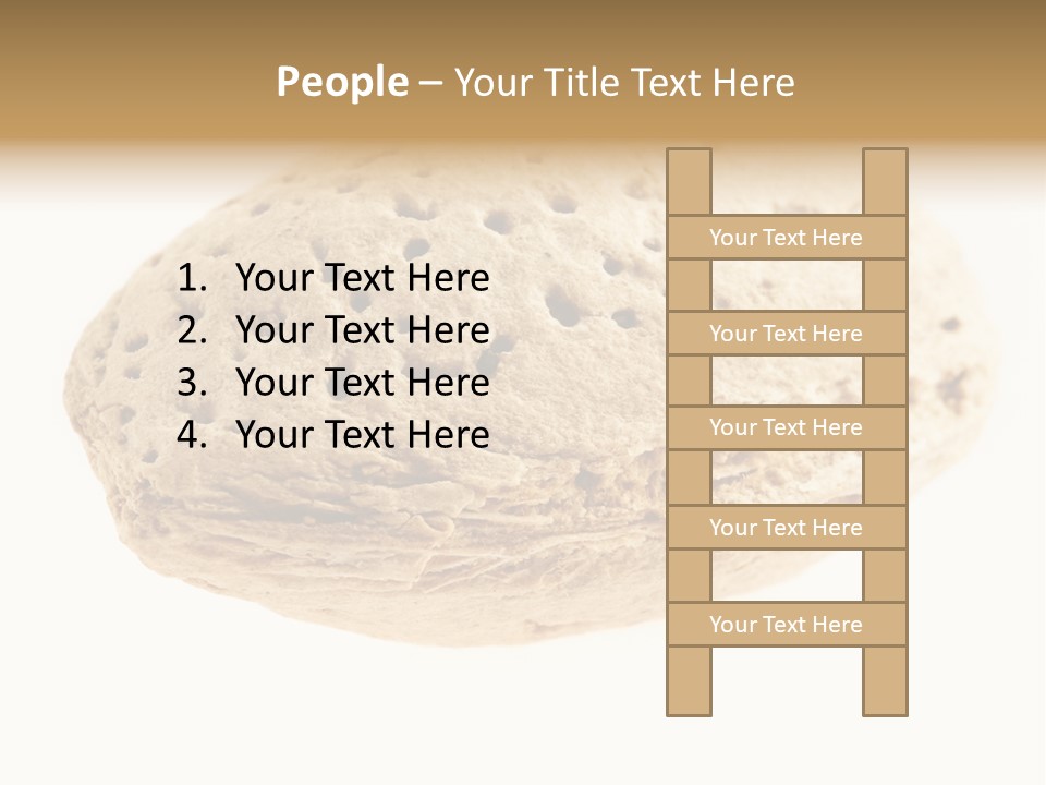 Nut Refreshment Ingredient PowerPoint Template
