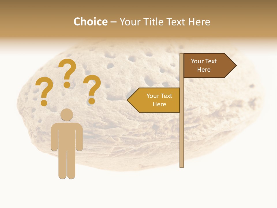 Nut Refreshment Ingredient PowerPoint Template