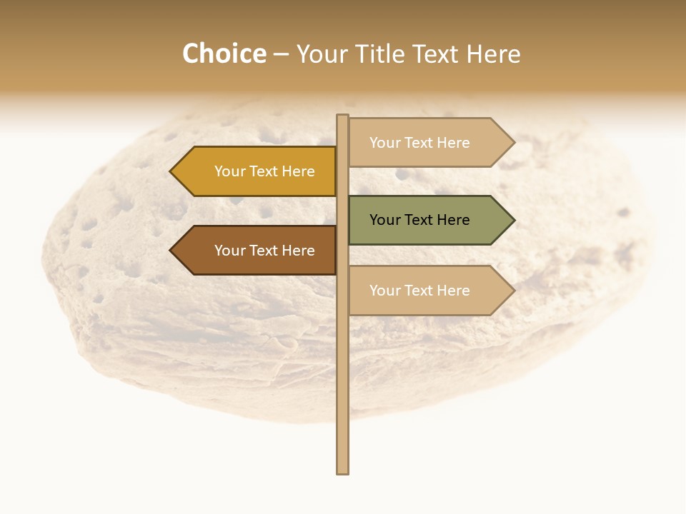 Nut Refreshment Ingredient PowerPoint Template