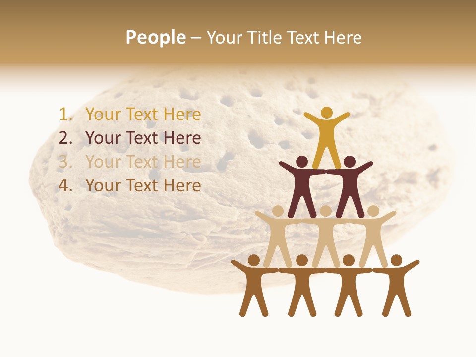 Nut Refreshment Ingredient PowerPoint Template