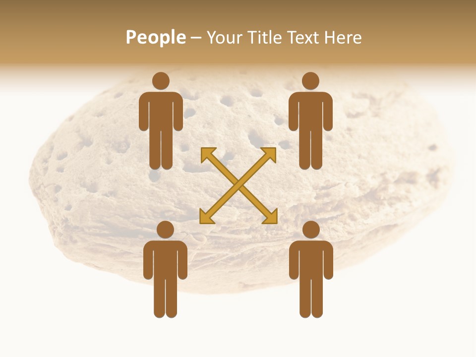 Nut Refreshment Ingredient PowerPoint Template