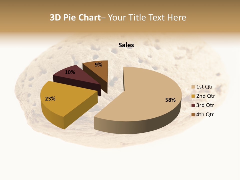 Nut Refreshment Ingredient PowerPoint Template