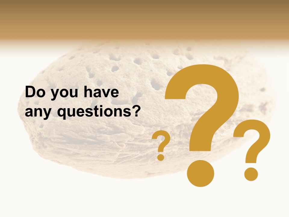 Nut Refreshment Ingredient PowerPoint Template