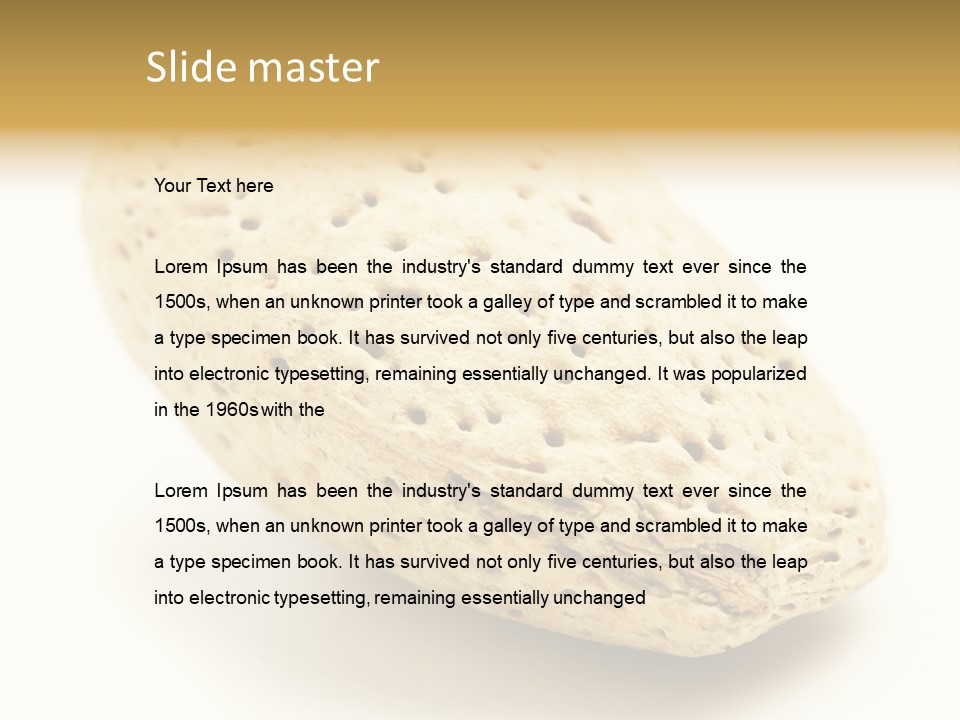 Vitamin Tasty Vegetarian PowerPoint Template