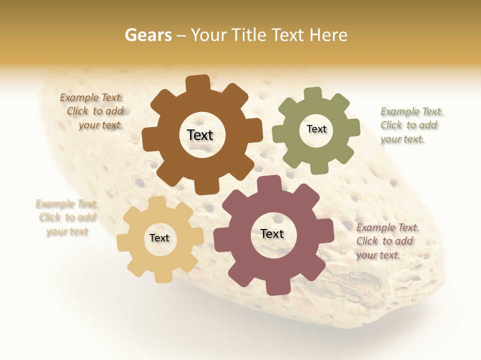 Vitamin Tasty Vegetarian PowerPoint Template