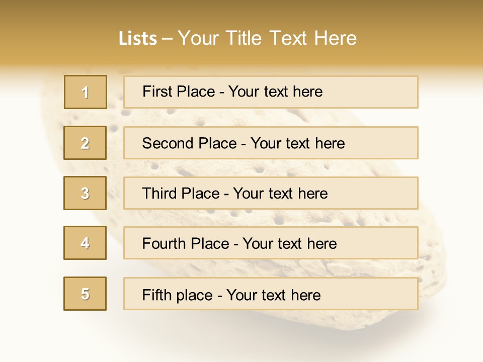 Vitamin Tasty Vegetarian PowerPoint Template