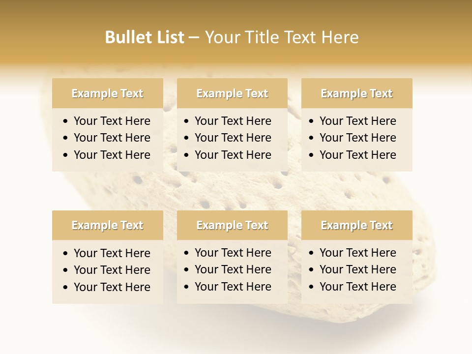 Vitamin Tasty Vegetarian PowerPoint Template